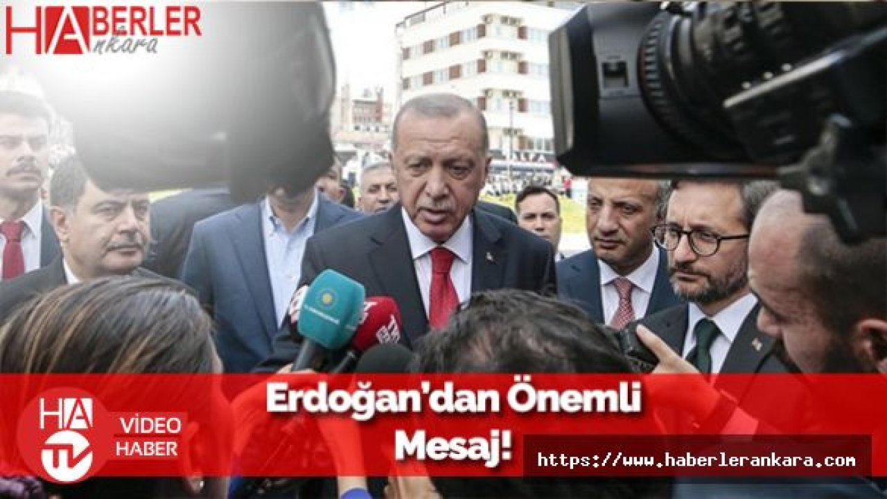 Erdoğan'dan Diyarbakır'daki Annelere Mesaj!