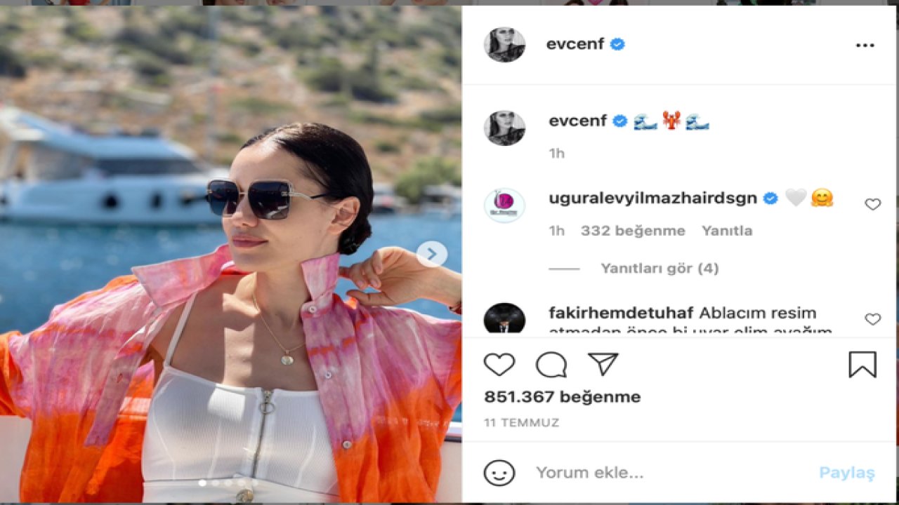 Fahriye Evcen Hande Erçel'i Instagram'dan Sildi Attı... Öyle Bir Paylaşım Yaptı ki; "Mekanın Sahibi Geri Döndü" Dedirtti!