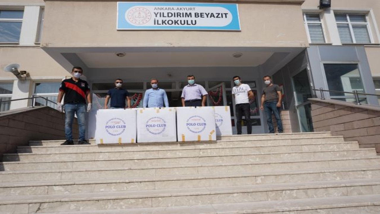 Okul Çantaları Akyurt Belediyesinden