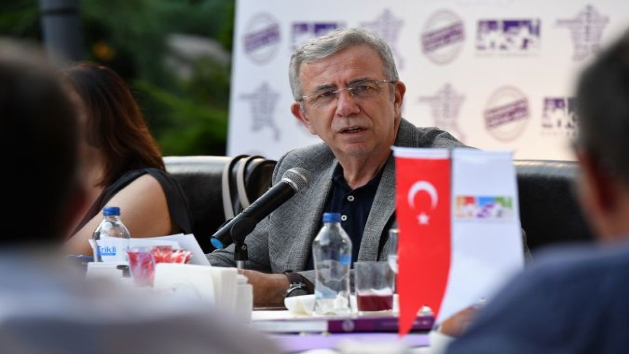 Başkan Mansur Yavaş Ankara Kent Konseyi 2. Dönem Yürütme Toplantısına Katıldı