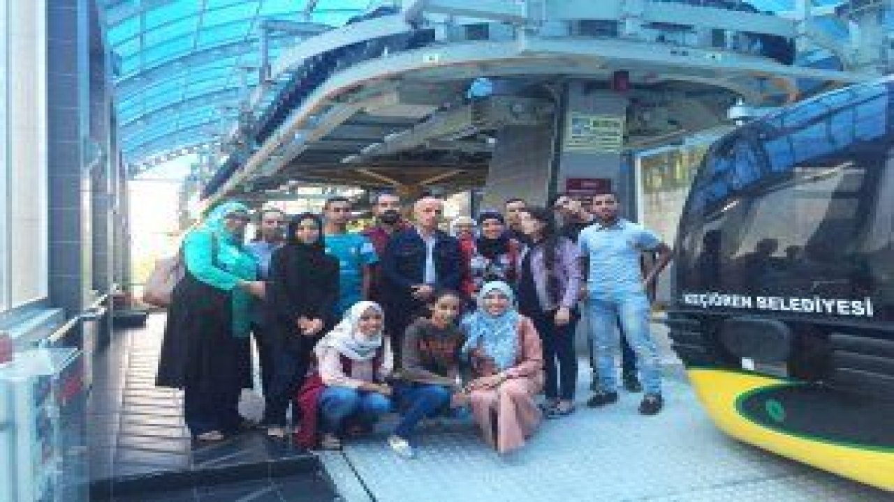 Keçiören Belediyesi, Faslı yetim çocukları Ankara ve Keçiören'de mini bir tura çıkardı