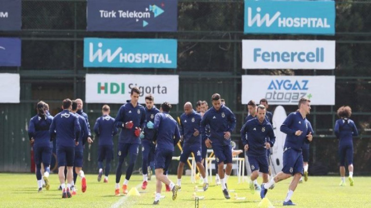 Fenerbahçe, MKE Ankaragücü maçının taktiğini çalıştı