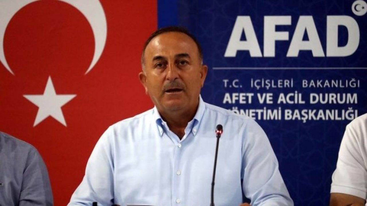 Dışişleri Bakanı Mevlüt Çavuşoğlu: Yangın Bölgesine AFAD’dan 400 Konteyner