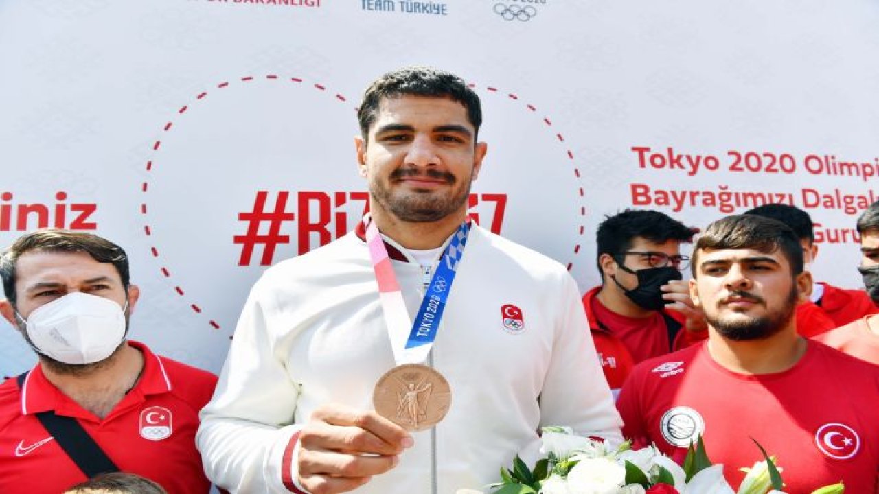 Tokyo Olimpiyatları’na Katılan Aski Spor’lu Güreşçilere Ankara’da Coşkulu Karşılama