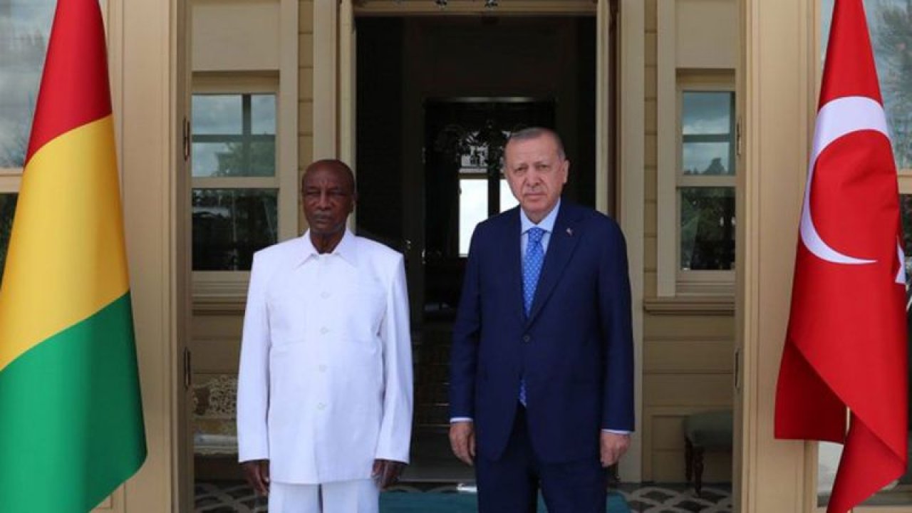 Cumhurbaşkanı Recep Tayyip Erdoğan, Gine Cumhurbaşkanı Alpha Conde İle Görüştü