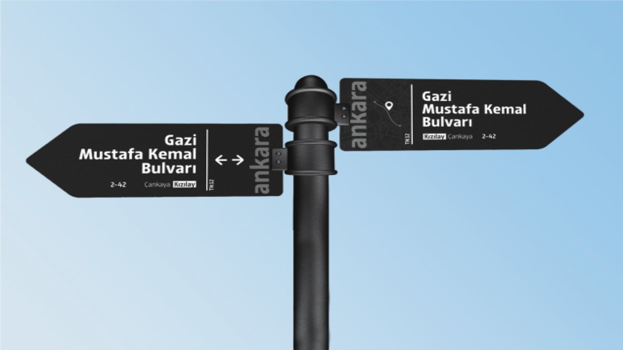 Ankara’nın Yeni Tabelaları İçin Söz Sizde: Başkent Mobil Üzerinden Oylama Başladı