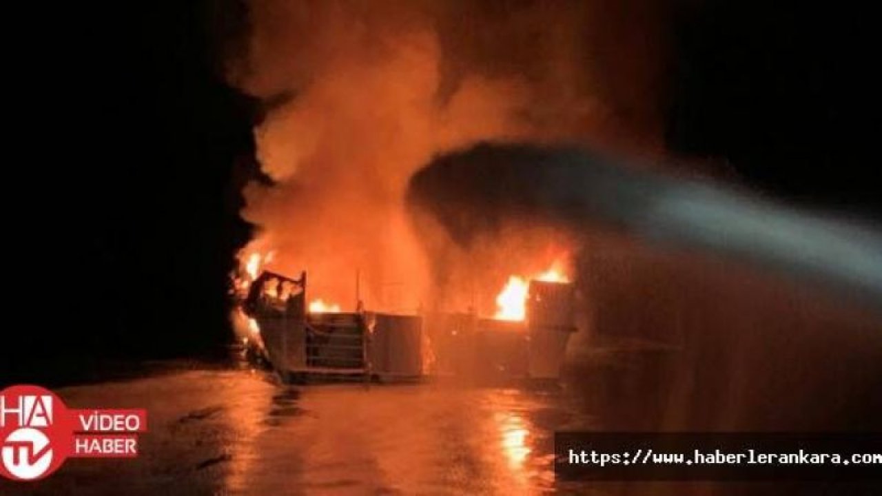 Kaliforniya'daki tekne yangınında ölü sayısı 8'e yükseldi
