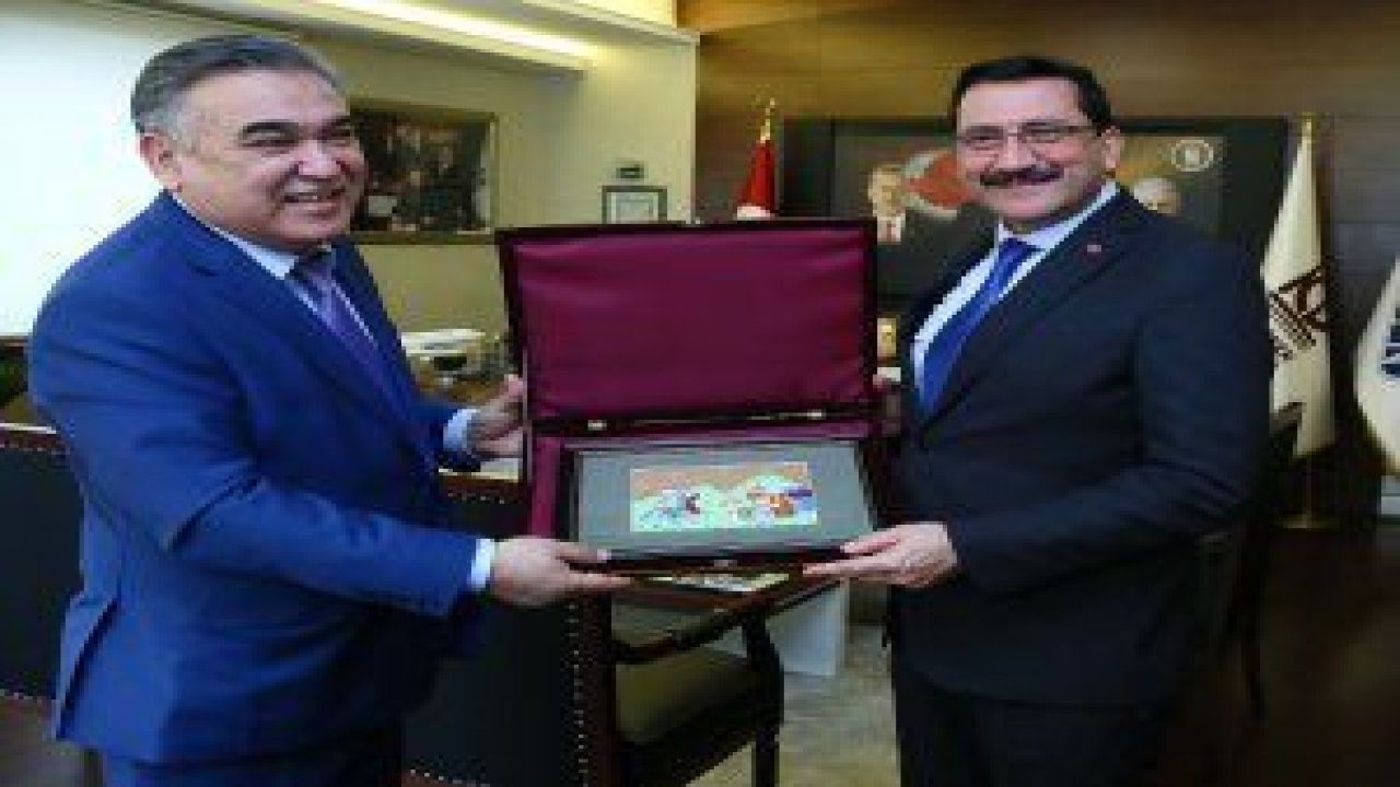 Özbekistan Ankara Büyükelçisi Alisher Agzamhadjaev, Keçiören Gümüşdere Ihlamur Vadisi'ni çok begendi