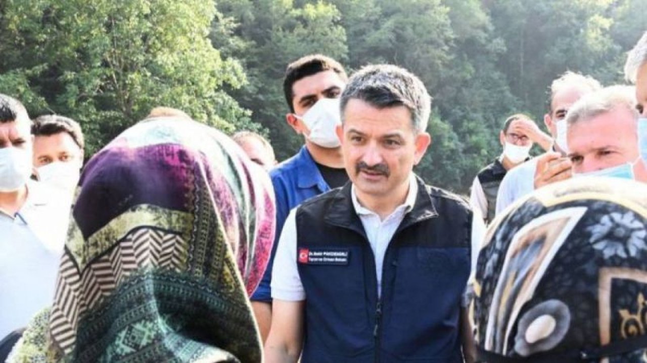 Bakan Pakdemirli: Afet Bölgesinde Hasar Ödemeleri Sürecek