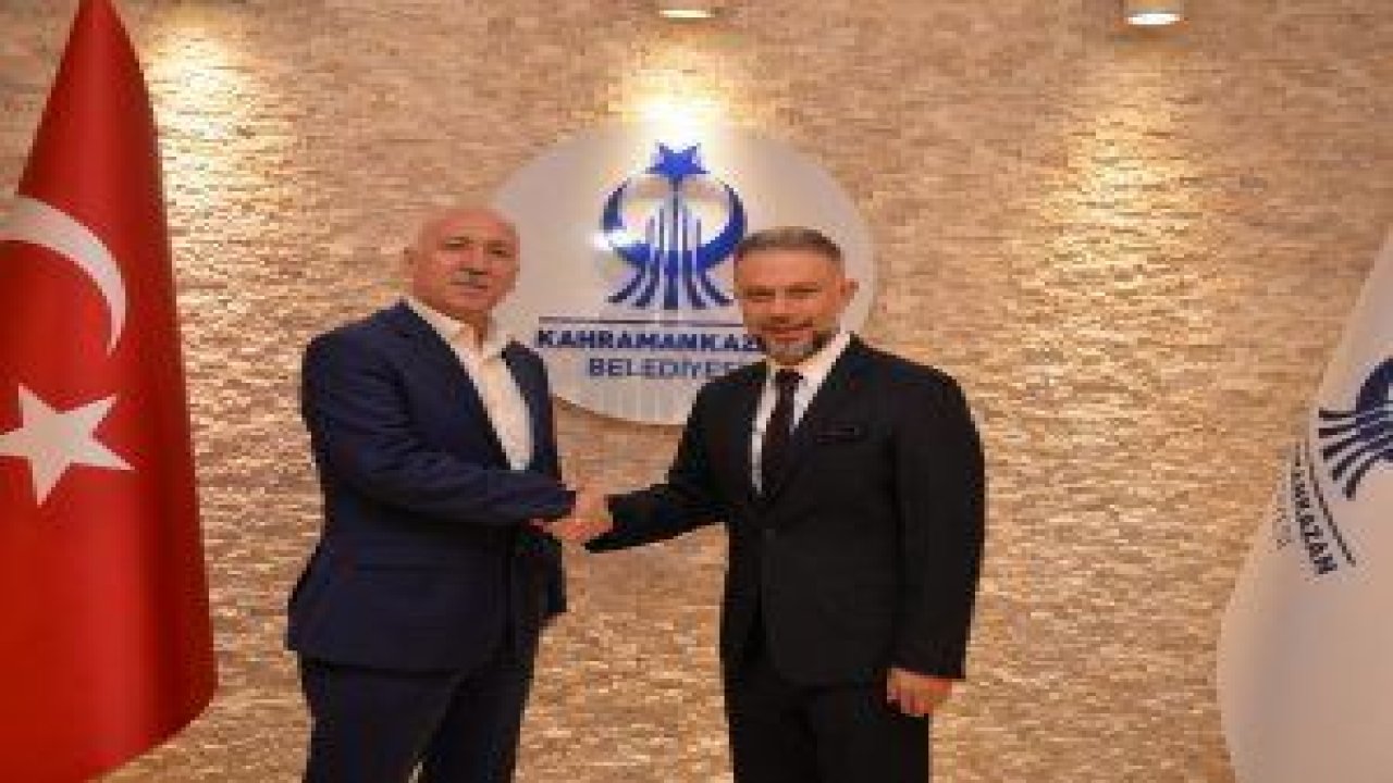 Kahramankazan Belediye Başkanı Lokman Ertürk, Makedonya Vizyon Üniversitesi’nden gelen heyeti ağırladı