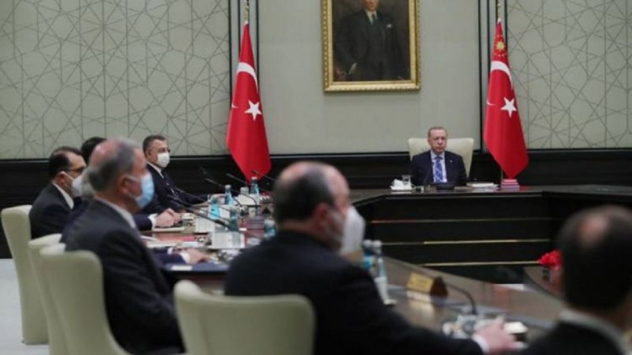 Kabine bugün Ankara Beştepe'de toplanıyor