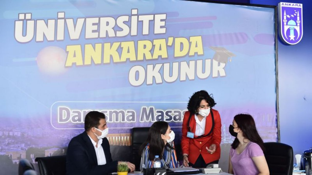 Ankara Büyükşehir Belediyesi Öğrencileri Karşılıyor! Danışma Masası Öğrencilerin Hizmetinde!