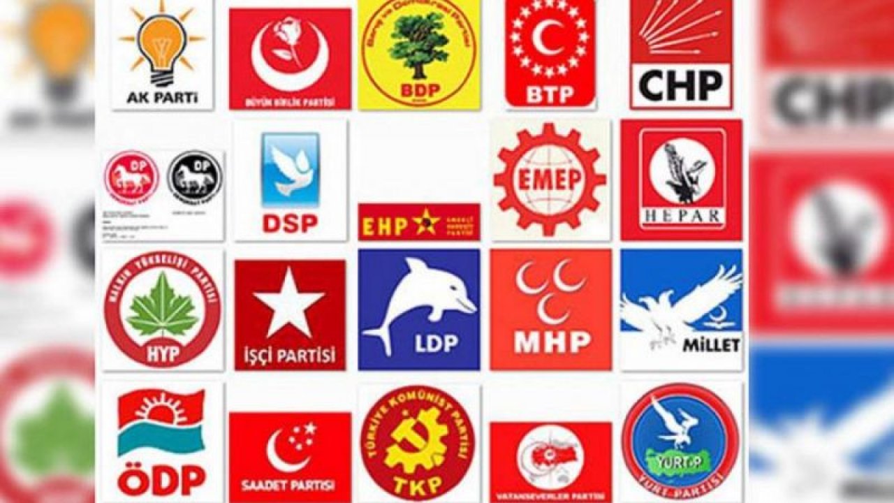 Türkiye'de kaç siyasi parti var 2021!