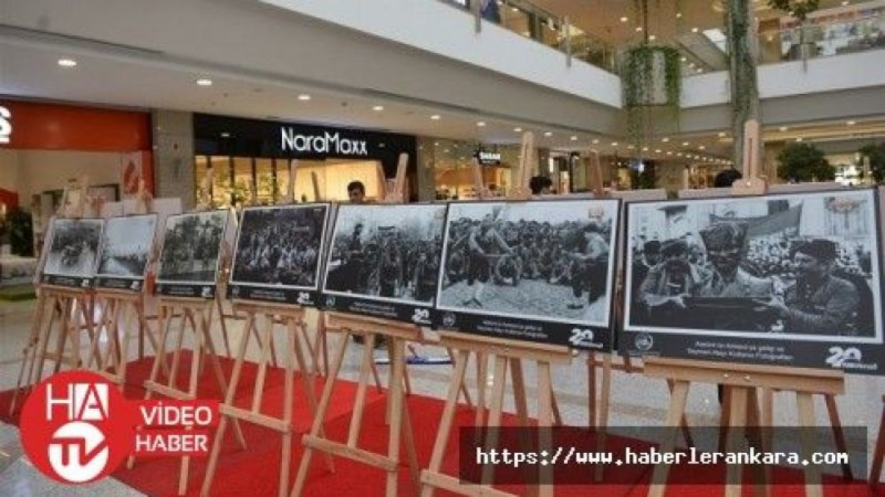 ANKAmall'de Atatürk fotoğrafları sergileniyor