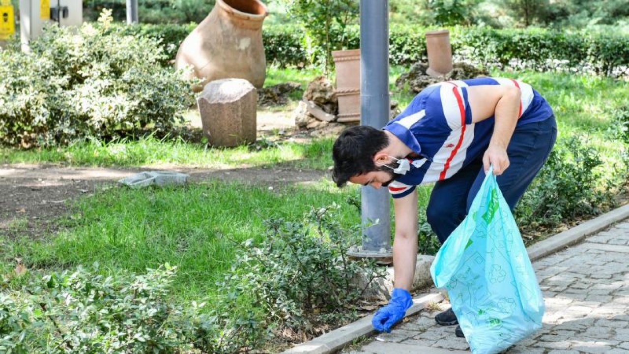 Ankara'da Dünya Temizlik Günü'nde farkındalık yaratan çalışma!
