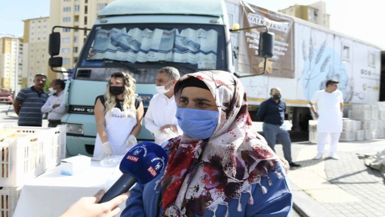 Ankara Halk Ekmek mobil fırını yeniden yollarda