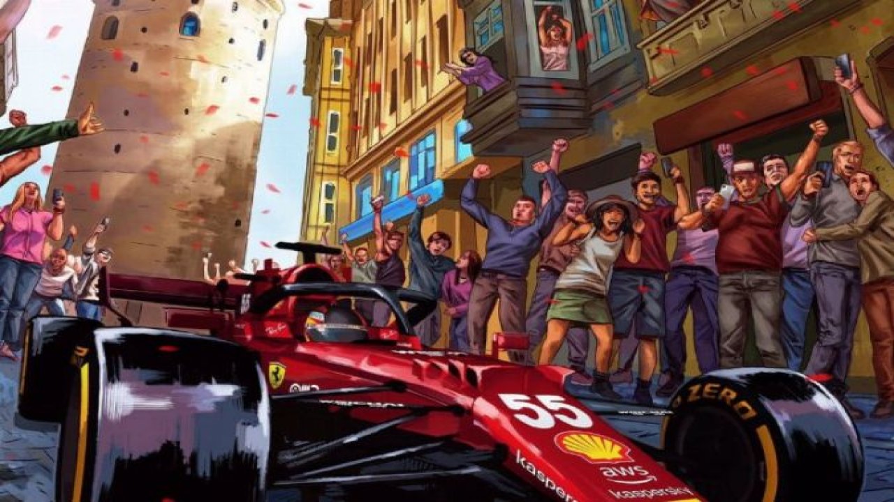 Ferrari'den F1 Türkiye GP'sine özel poster