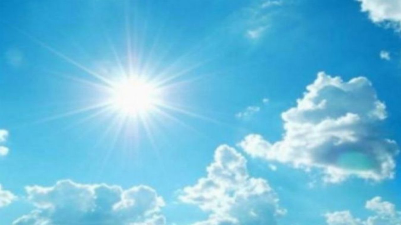 'Pastırma yazı' sıcaklar geliyor