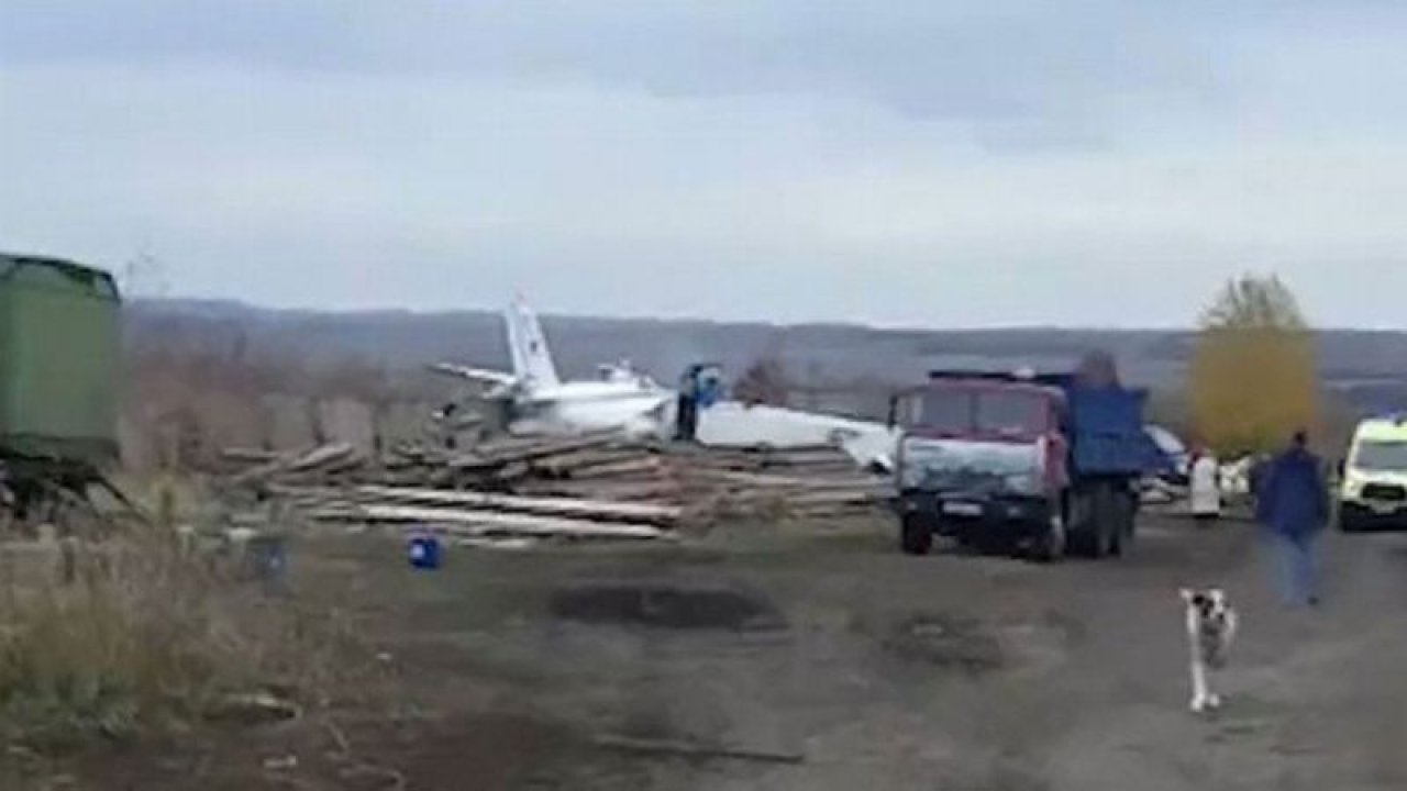 Tataristan'da uçak düştü! 19 ölü!