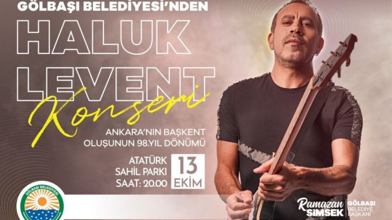 Haluk Levent Ankaralılarla buluşuyor! Haluk Levent Konseri nerede saat kaçta?