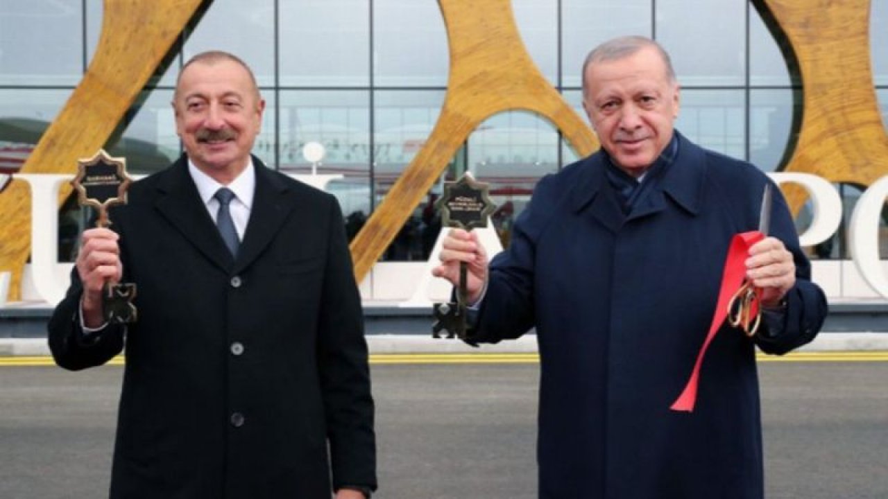 Cumhurbaşkanı Erdoğan, Azerbaycan'da Fuzuli'yi açtı