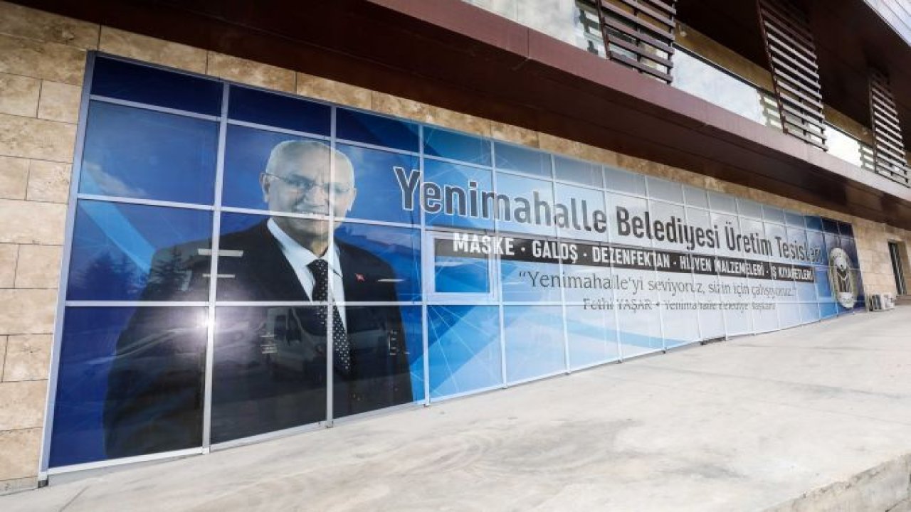 Yenimahalle Belediyesi'nden üretim atağı