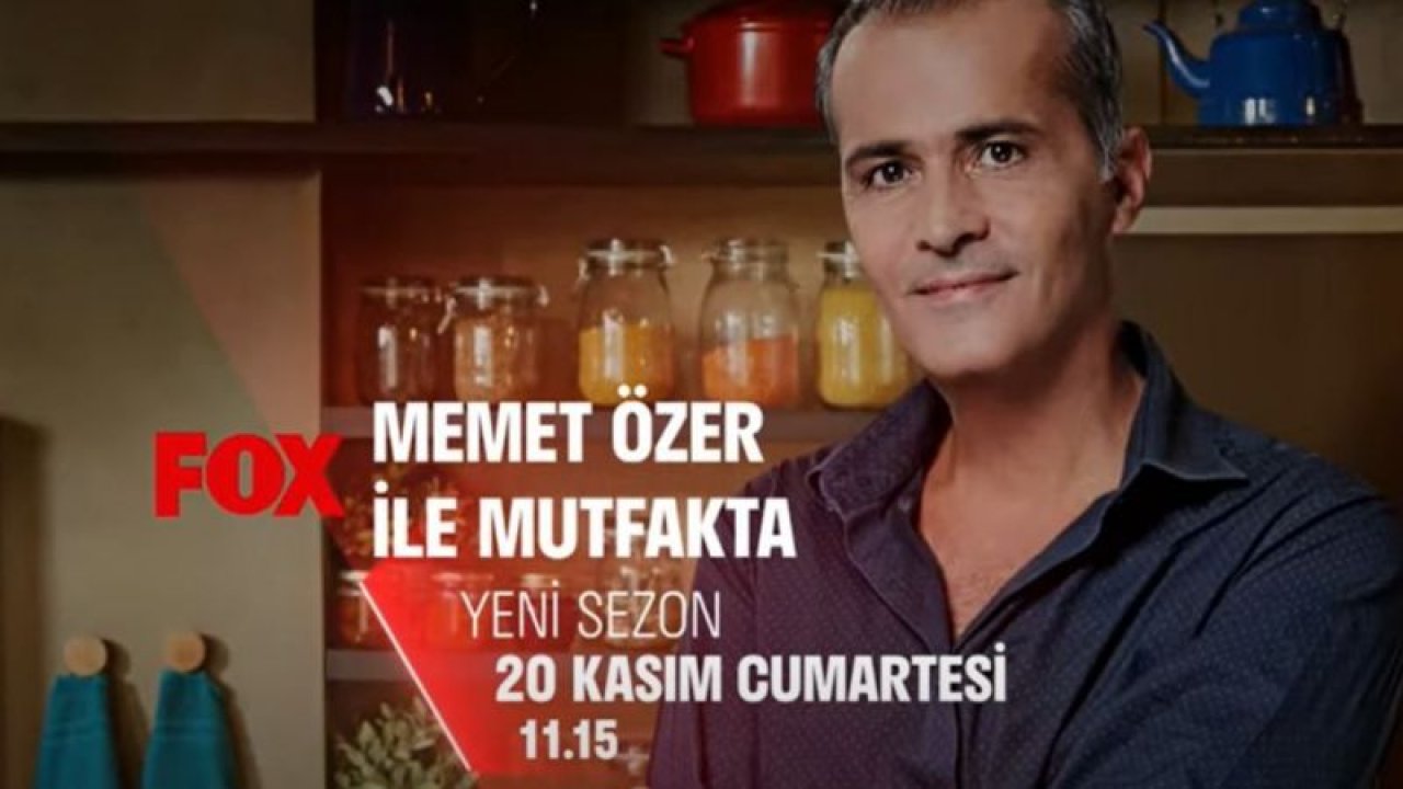 Memet Özer ile Mutfakta Yeni Sezonuyla 20 Kasım'da FOX'ta!