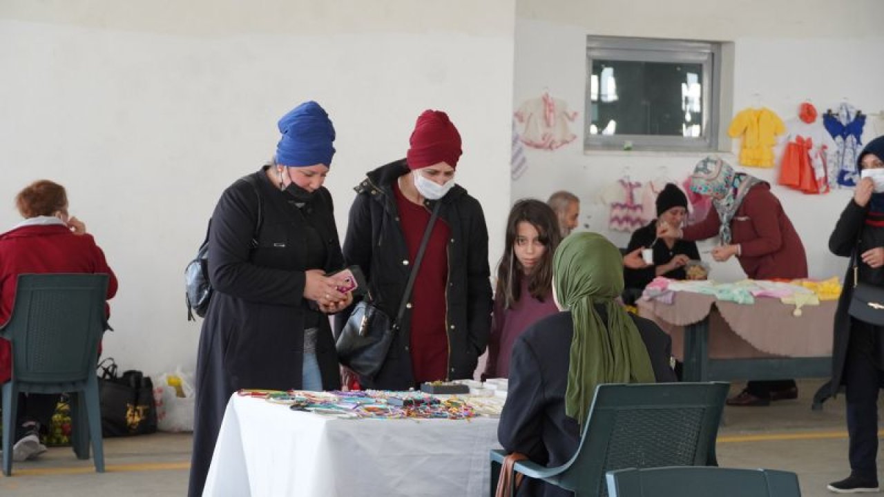 Keçiören’de üreten kadınlar satışlardan memnun