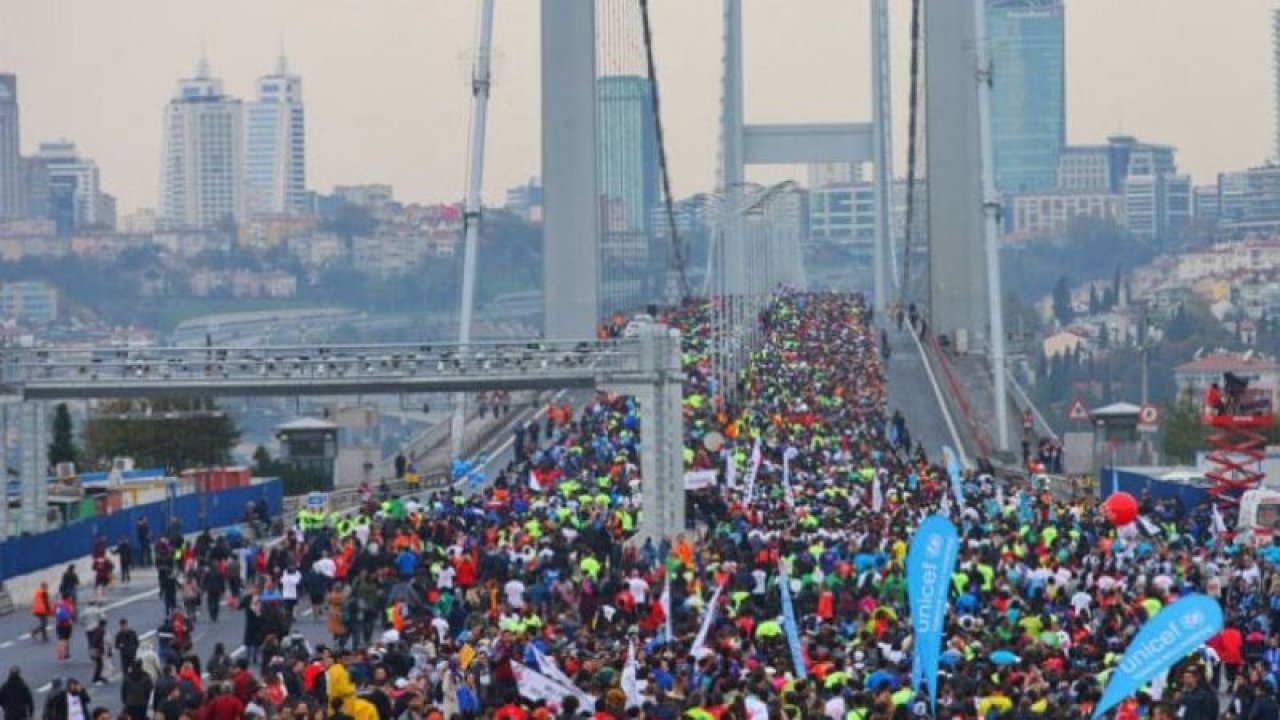 15 Temmuz Şehitler Köprüsü 'Maraton' için kapatıldı