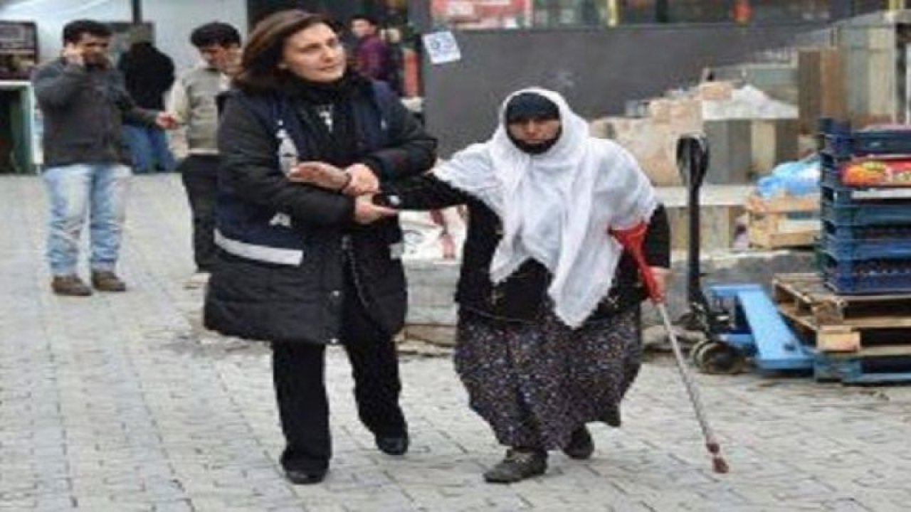 Ankara'da zabıta ekipleri dilenci operasyonu yaptı