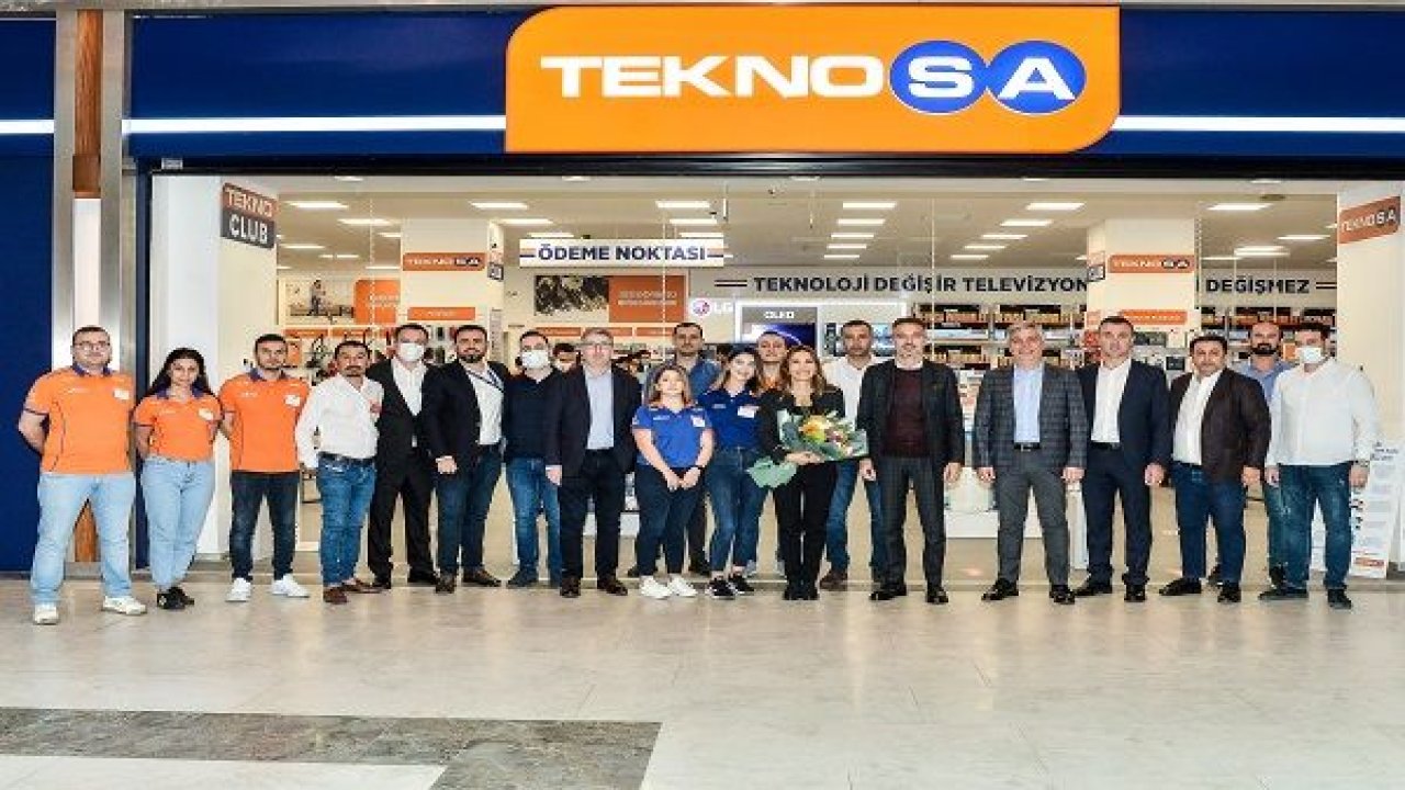 Teknosa Ankara’daki 15’inci mağazasını açtı!  Podium AVM Teknosa Mağazası Açıldı...