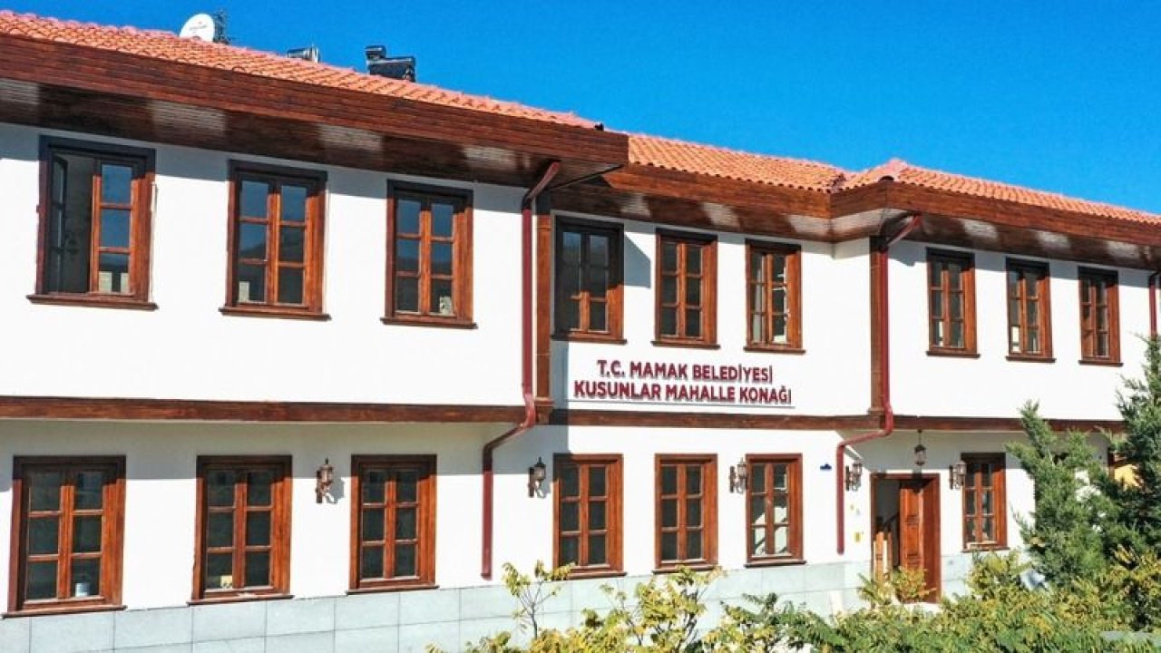 Ankara'da Kusunlar Mahalle Konağı Açılıyor