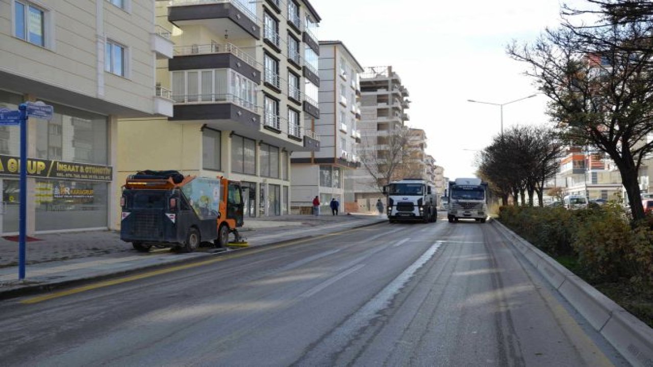 Kahramankazan baştan aşağı dezenfekte edilip, temizleniyor