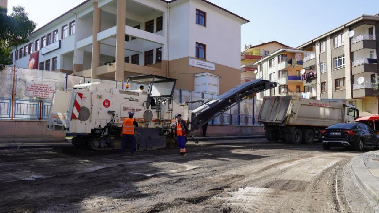 Ankara Keçiören belediyesinden rekor asfalt yatırımı