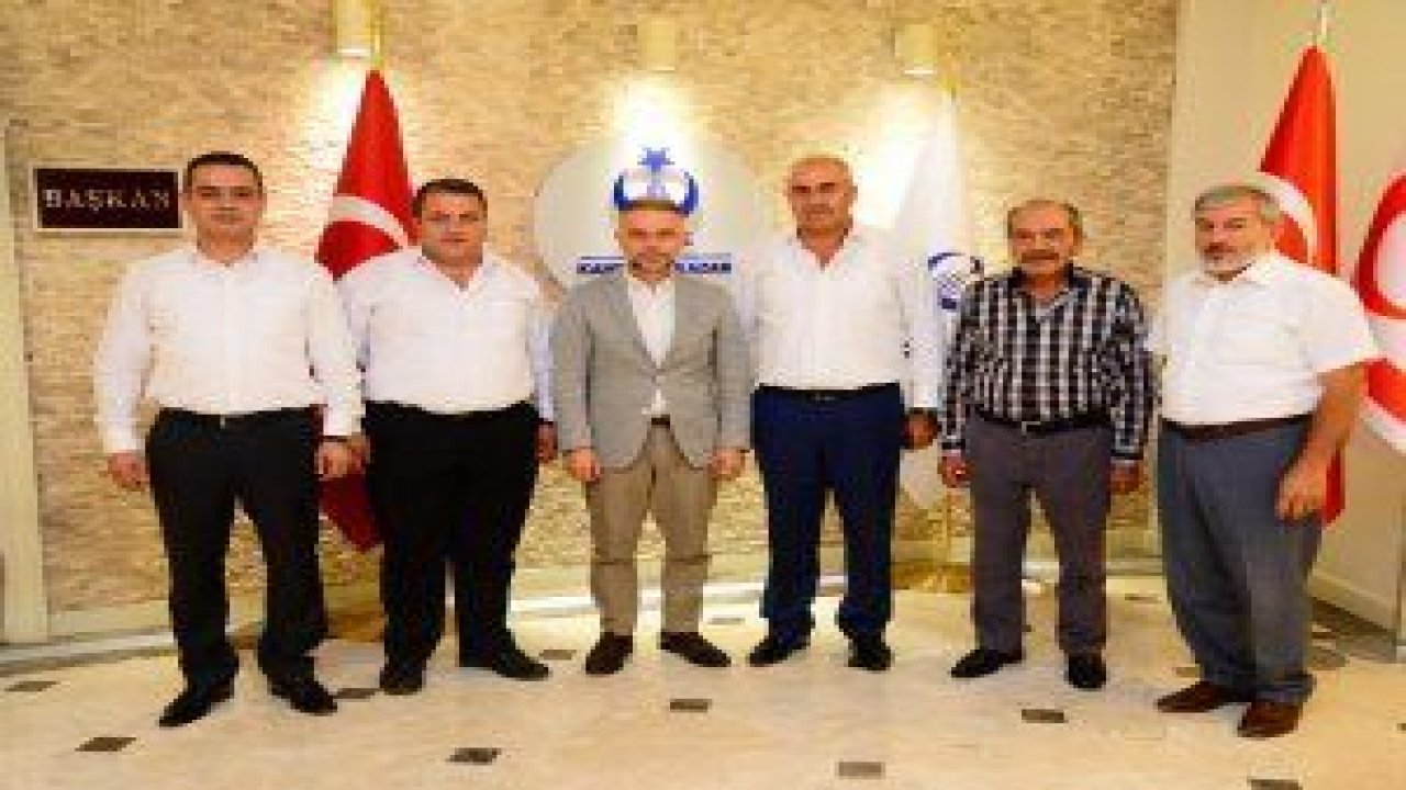 Şoför esnafından Lokman Ertürk'e anlamlı ziyaret