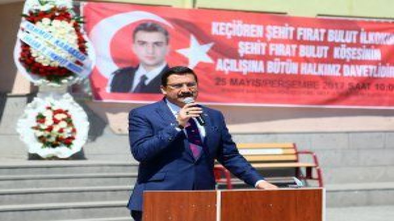 Keçiören'de 15 Temmuz'da şehit olan polis memuru Fırat Bulut’un adı ilkokula verildi