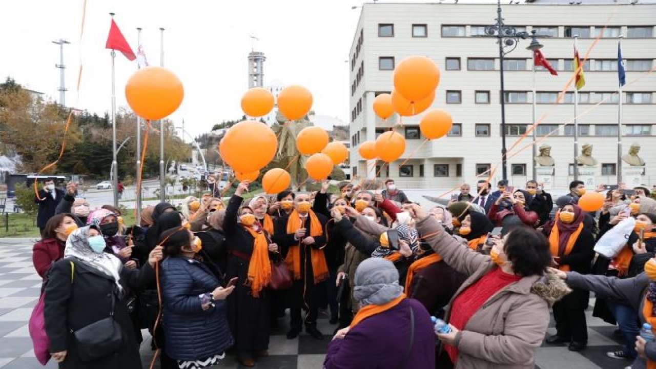 Keçiören “Kadına Şidddete Hayır!” dedi