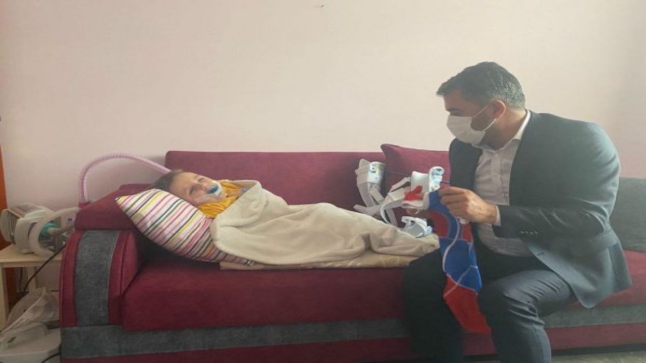 Başkan Ertuğrul Çetin'den Hastalara Sürpriz Ziyaret
