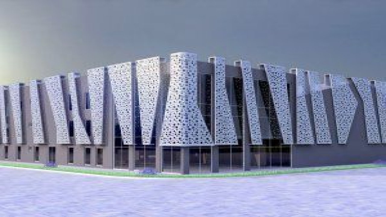 Oran Buz Pateni Salonu inşaatı hızla devam ediyor