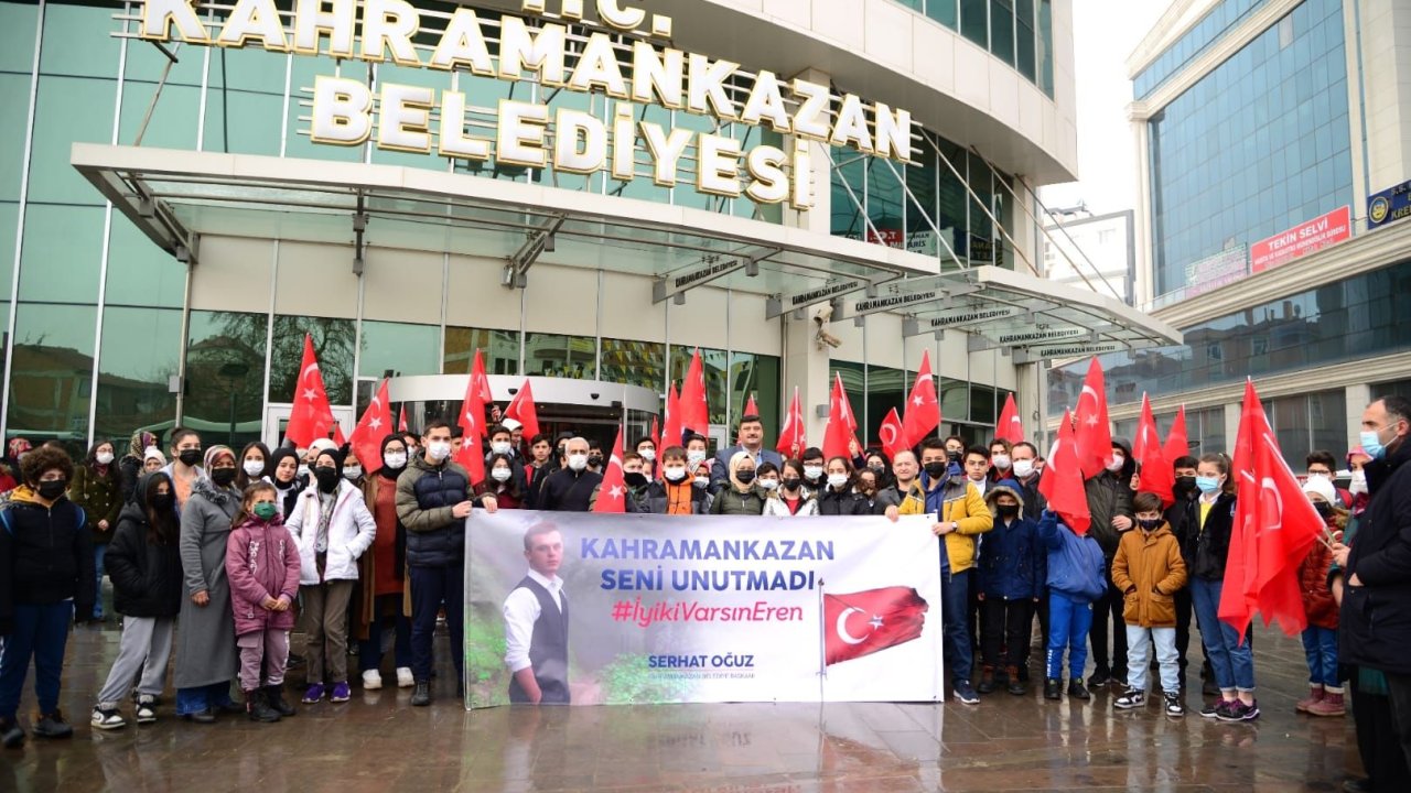 Kahramankazanlı öğrenciler "Kesişme Eren İyi ki Varsın" filmini izledi