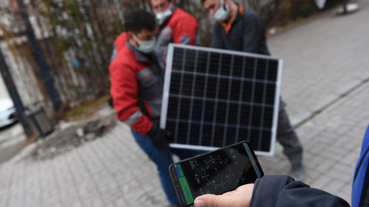 Güneş Enerjisiyle büyük tasarruf