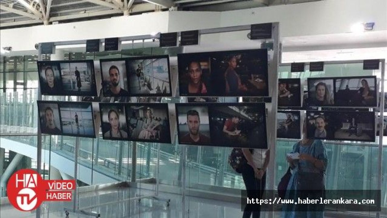 “100Yüz100Ülke“ sergisi Adnan Menderes Havalimanı'nda