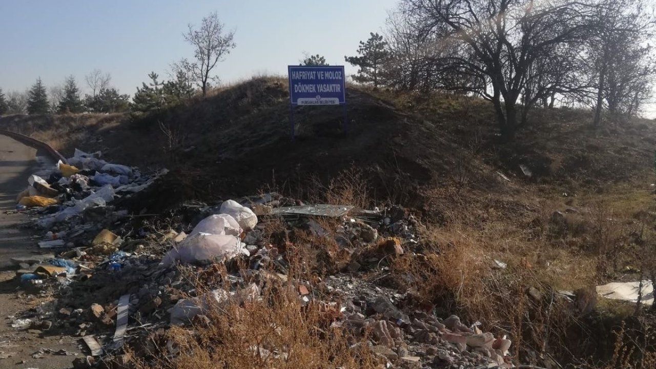 Pursaklar Belediyesi'nden Moloz ve Hafriyat Uyarısı