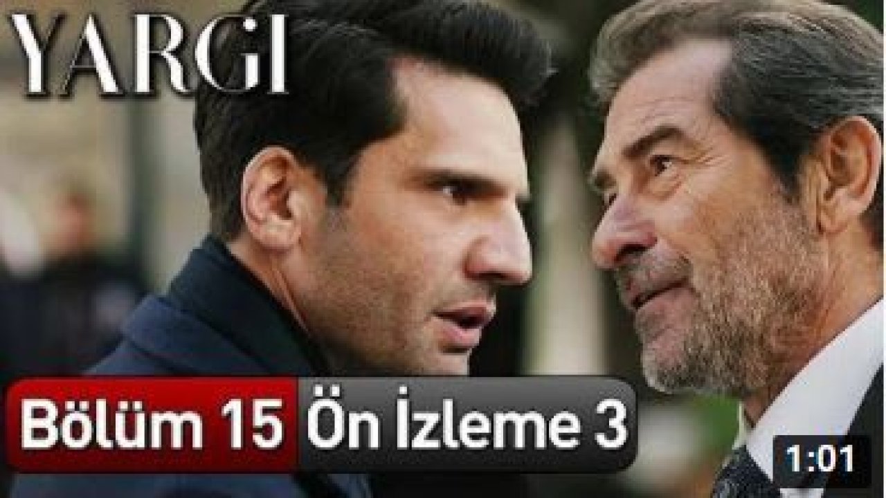 Yargı 15. Bölüm Fragmanı Yayınlandı! Yargı Dizisi Yeni Bölüm Ne Zaman...