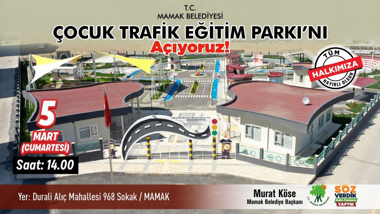 Ankara Haber: Çocuk Trafik Eğitim Parkı Açılıyor...