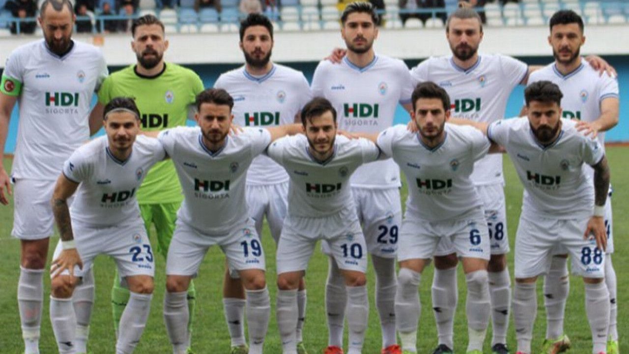 Rize Pazarspor ligde kaldı!