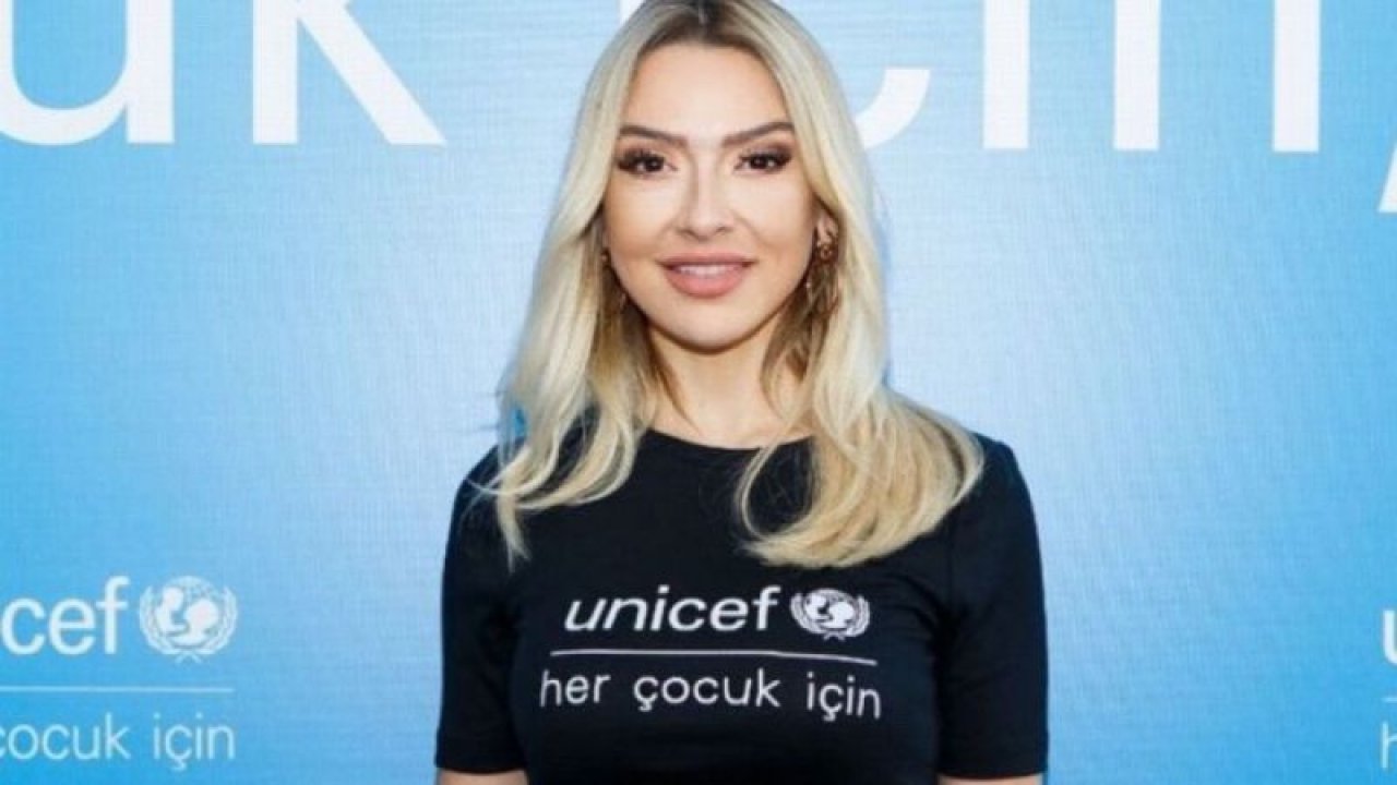 UNICEF'in Türkiye sözcüsü 'Hadise' oldu!