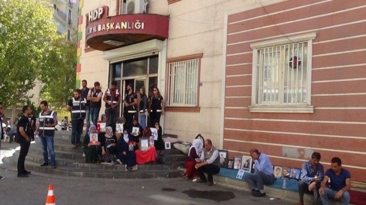 HDP önündeki oturma eyleminde aile sayısı 55’e yükseldi