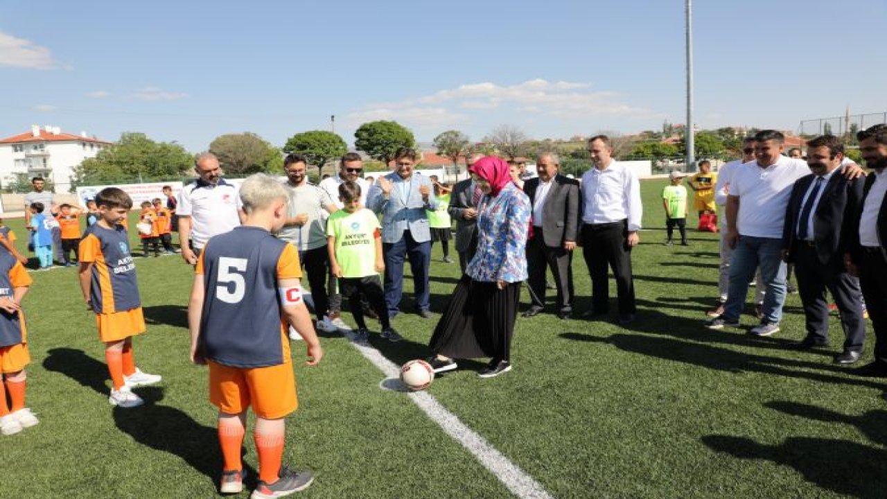 Akyurt'ta Camiden Sahaya - 9 Futbol Turnuvası Başladı...