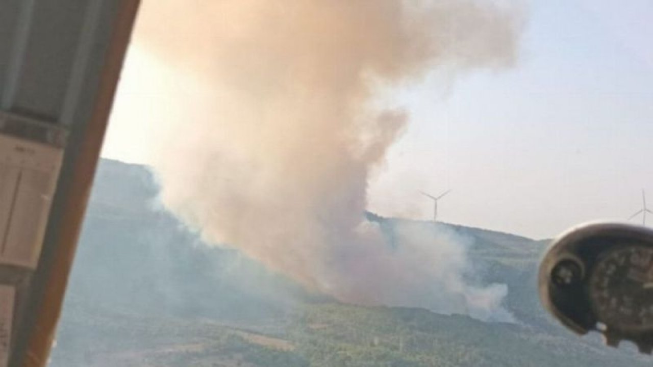 Meteoroloji uyarmıştı, korkulan oldu! Orman yangını!